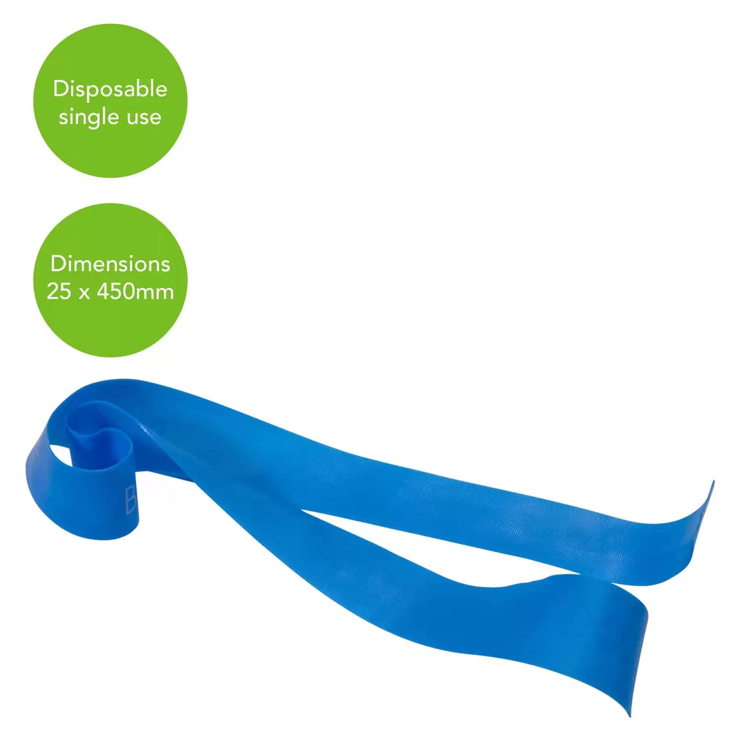 Single Use Tourniquet 2.5cm x 45cm