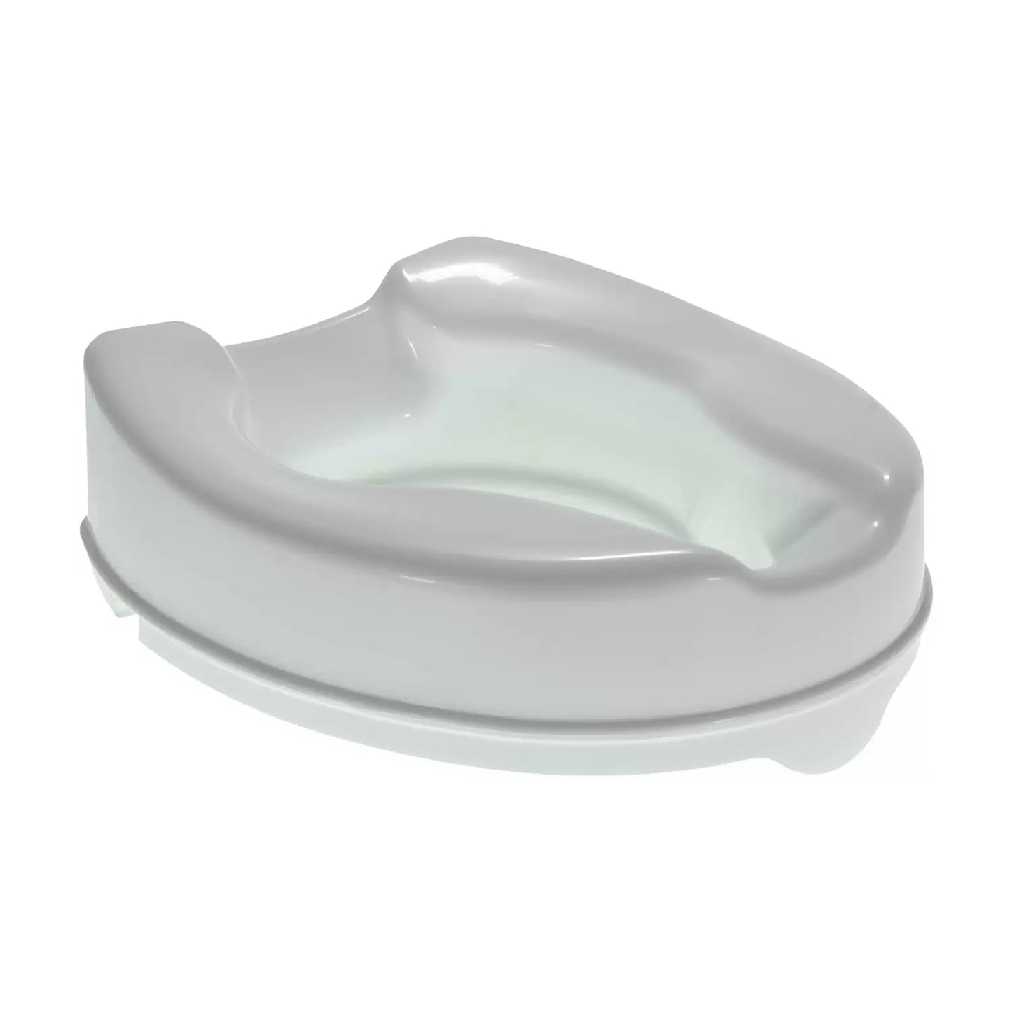 Raised Toilet Seat White 4