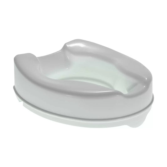 Raised Toilet Seat White 4