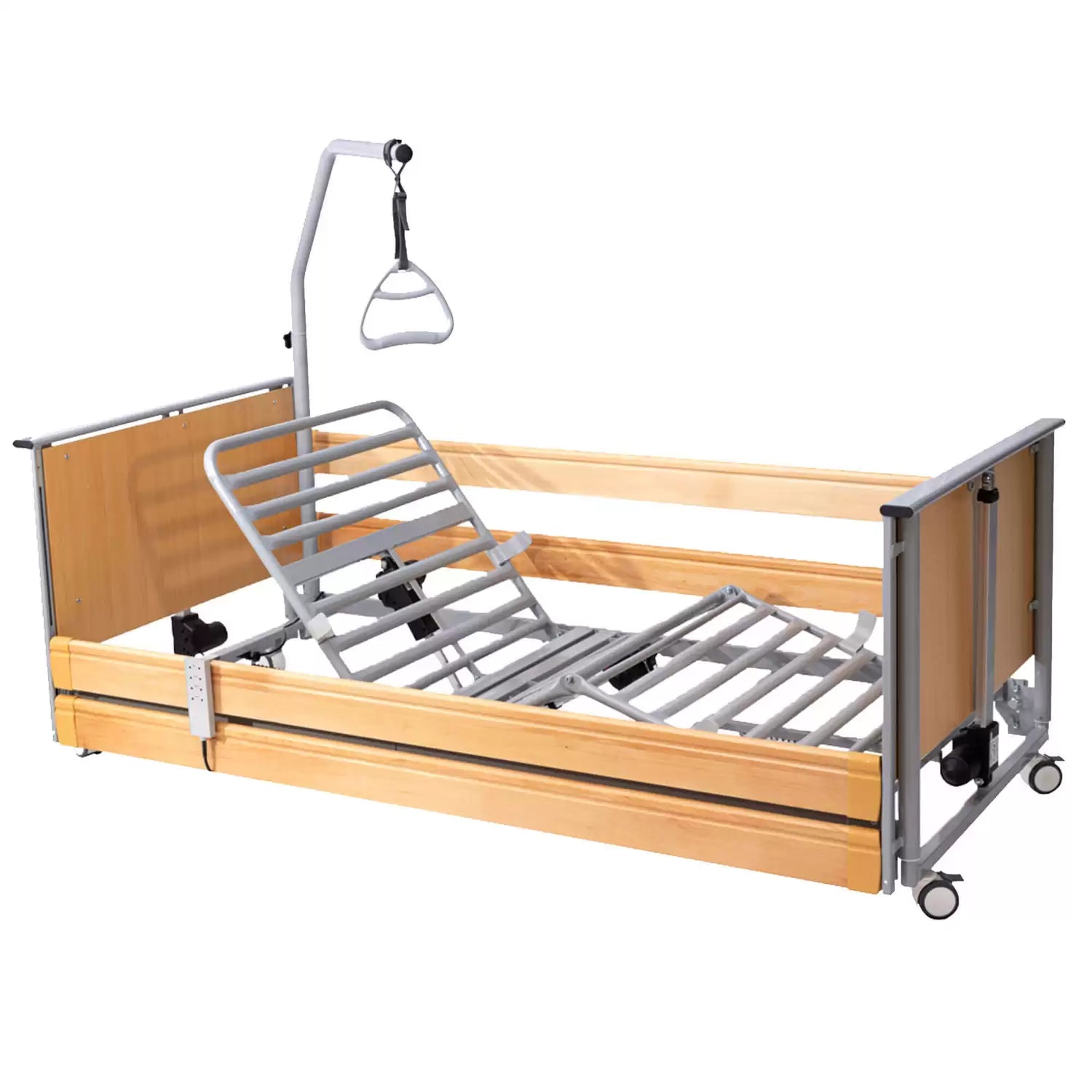 Lara Low Profiling Bed With Side Rails – Care-Supplies