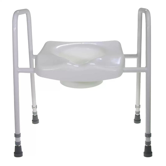 Toilet Frame With Moulded Seat