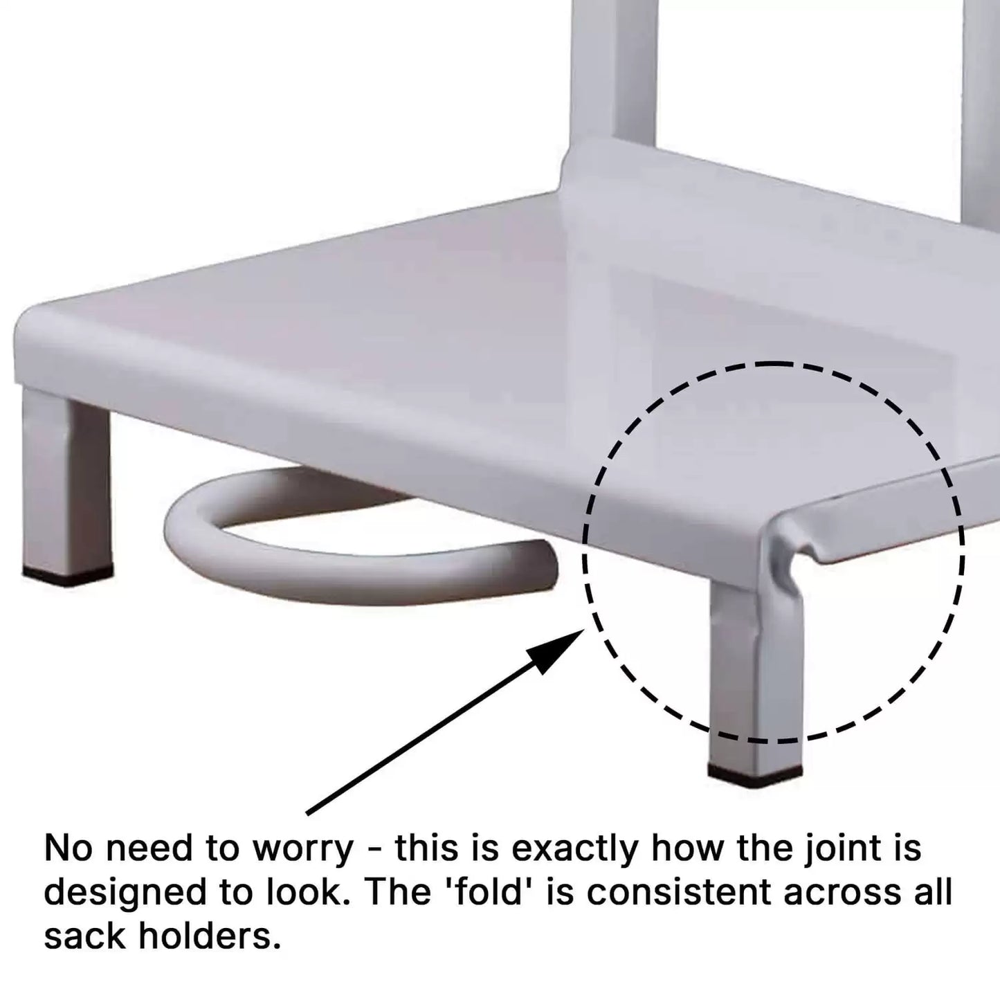 Soclean Free Standing Sack Holder 50l
