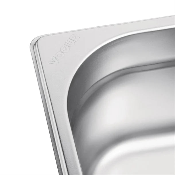 Vogue Stainless Steel 1/6 Gastronorm Tray 200mm