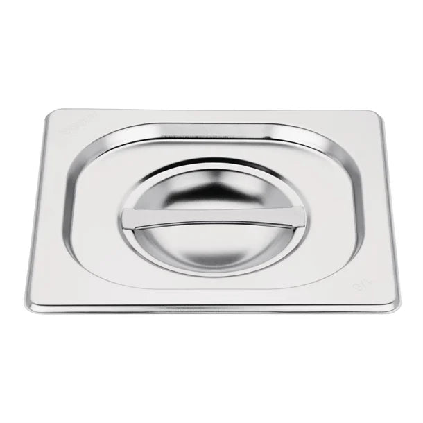 Vogue Stainless Steel 1/6 Gastronorm Lid